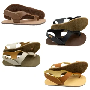 Sandalias Respetuosas Tikki SOUL (1) en marron, plata, negro