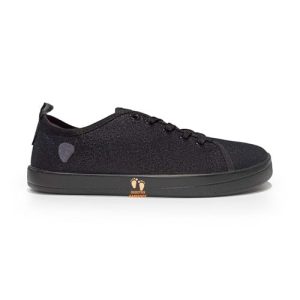 Zapatillas Respetuosas Anatomic Starter Negro Brillo