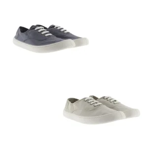 Zapatillas Barefoot Victoria Olmo LONA TINTADA DREC cordones normales